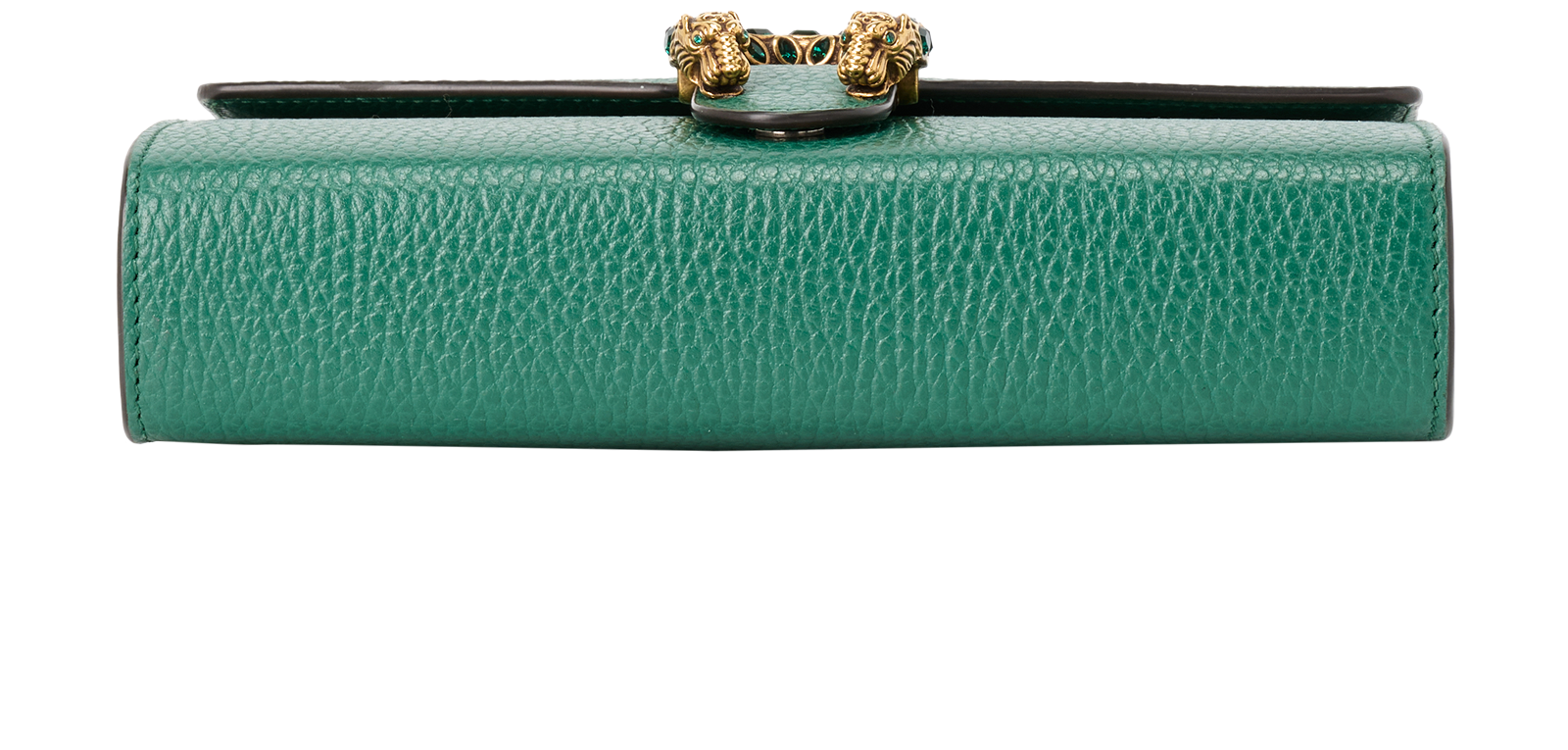 Dionysus Wallet On Chain, &pound;850, Handbags, Green, Leather, Top view
